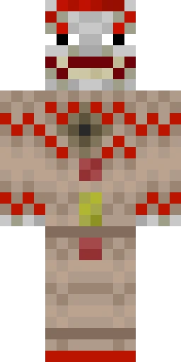 Страшный скин Майнкрафт — скачать PNG бесплатно