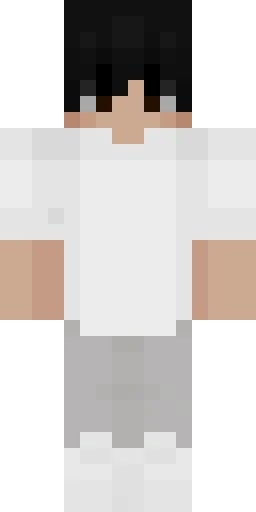 Белый скин Майнкрафт — скачать PNG бесплатно
