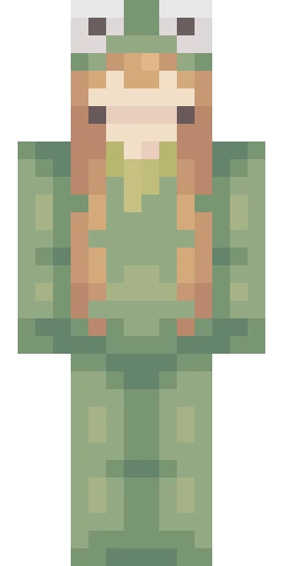 Зелёный скин Майнкрафт — скачать PNG бесплатно