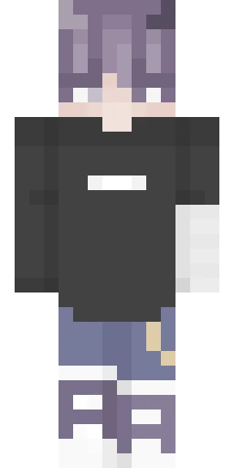 Фиолетовый скин Майнкрафт — скачать PNG бесплатно
