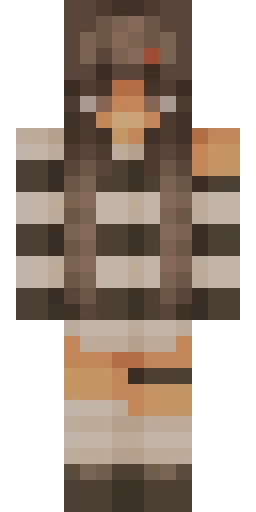 Коричневый скин Майнкрафт — скачать PNG бесплатно