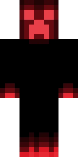 Тёмный скин Майнкрафт — скачать PNG бесплатно