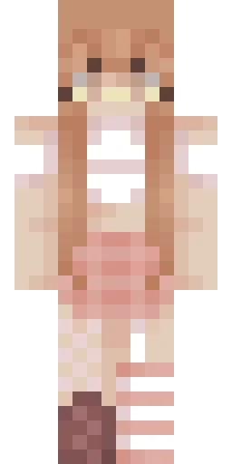 Милый скин Майнкрафт — скачать PNG бесплатно