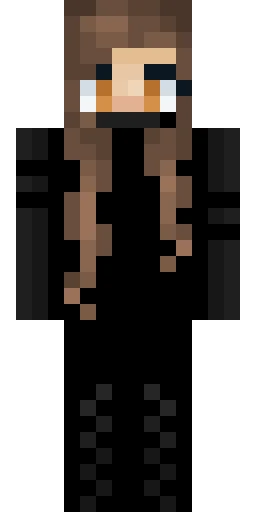 Тёмный скин Майнкрафт — скачать PNG бесплатно