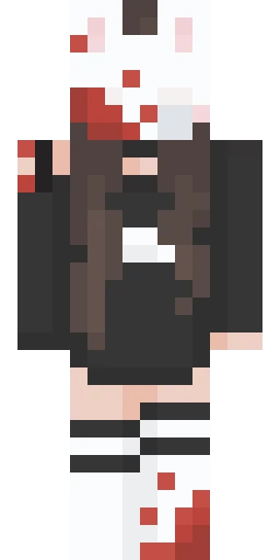 Страшный скин Майнкрафт — скачать PNG бесплатно