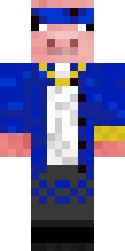 Свинья скин Майнкрафт — скачать PNG бесплатно