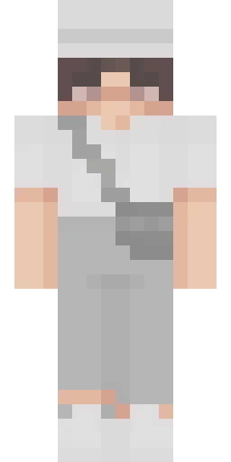 Серый скин Майнкрафт — скачать PNG бесплатно