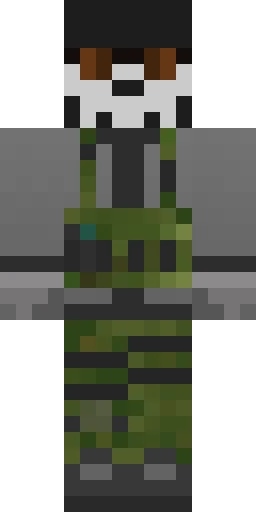 Страшный скин Майнкрафт — скачать PNG бесплатно
