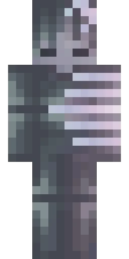 Тёмный скин Майнкрафт — скачать PNG бесплатно