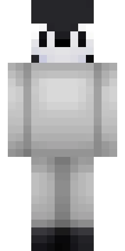 Серый скин Майнкрафт — скачать PNG бесплатно