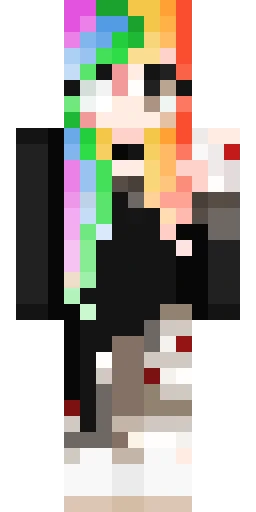 Страшный скин Майнкрафт — скачать PNG бесплатно