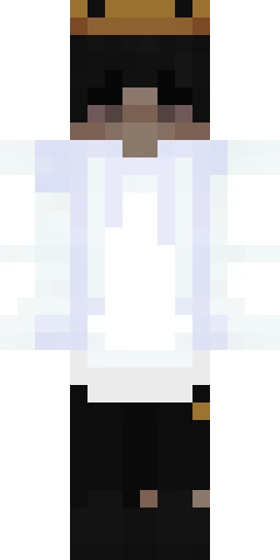 С короной скин Майнкрафт — скачать PNG бесплатно