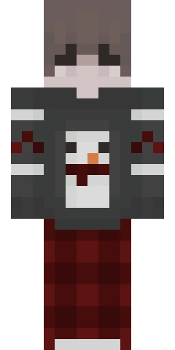 Серый скин Майнкрафт — скачать PNG бесплатно