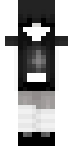 Серый скин Майнкрафт — скачать PNG бесплатно