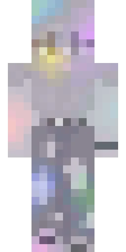 Радужный скин Майнкрафт — скачать PNG бесплатно
