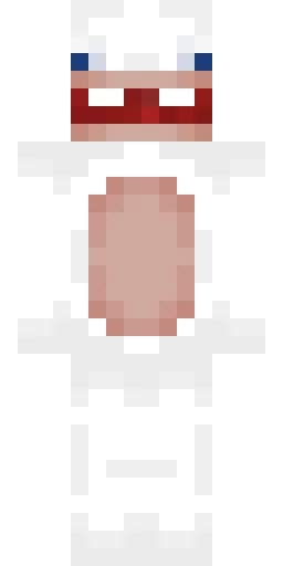 Белый скин Майнкрафт — скачать PNG бесплатно