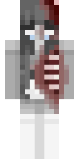 Страшный скин Майнкрафт — скачать PNG бесплатно