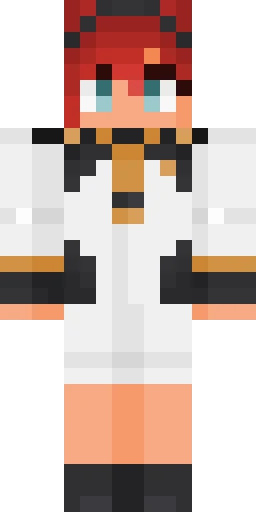 Аниме скин Майнкрафт — скачать PNG бесплатно