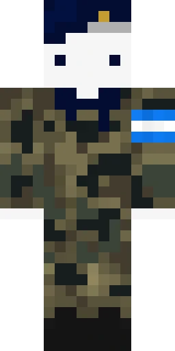 Военный скин Майнкрафт — скачать PNG бесплатно
