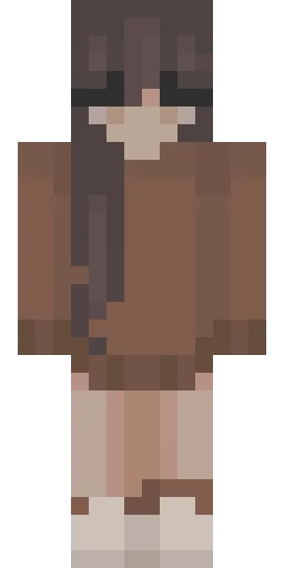 Коричневый скин Майнкрафт — скачать PNG бесплатно