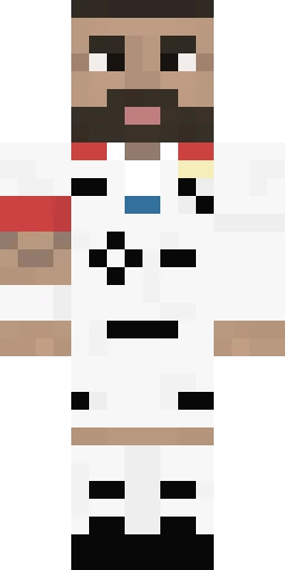 Белый скин Майнкрафт — скачать PNG бесплатно