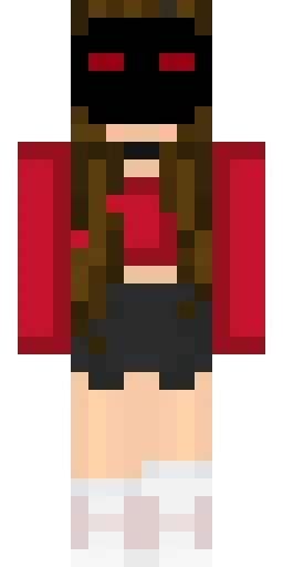 В маске скин Майнкрафт — скачать PNG бесплатно