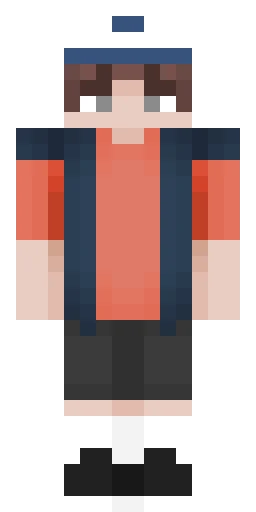 Серый скин Майнкрафт — скачать PNG бесплатно