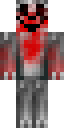 Страшный скин Майнкрафт — скачать PNG бесплатно