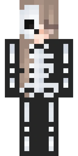 Скелет скин Майнкрафт — скачать PNG бесплатно