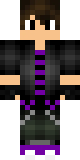 Фиолетовый скин Майнкрафт — скачать PNG бесплатно