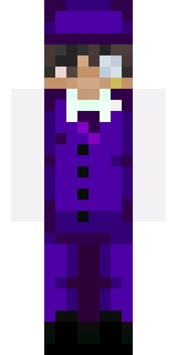 Фиолетовый скин Майнкрафт — скачать PNG бесплатно