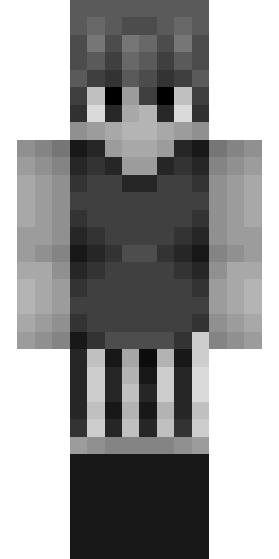 Страшный скин Майнкрафт — скачать PNG бесплатно