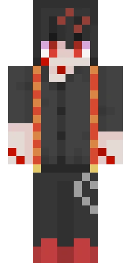 Страшный скин Майнкрафт — скачать PNG бесплатно
