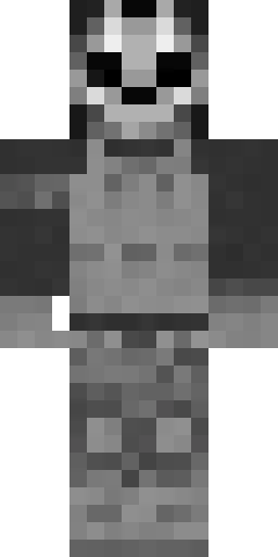 Тёмный скин Майнкрафт — скачать PNG бесплатно