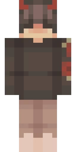 Серый скин Майнкрафт — скачать PNG бесплатно