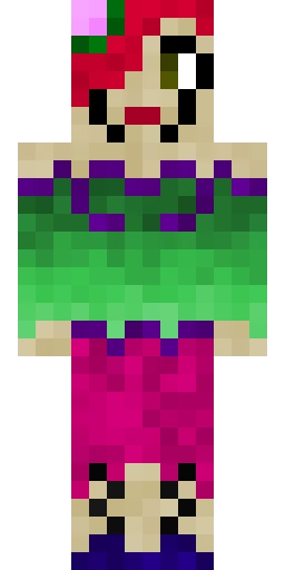 Страшный скин Майнкрафт — скачать PNG бесплатно