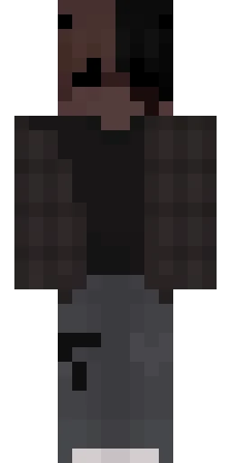 Серый скин Майнкрафт — скачать PNG бесплатно