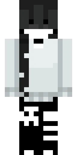 Страшный скин Майнкрафт — скачать PNG бесплатно