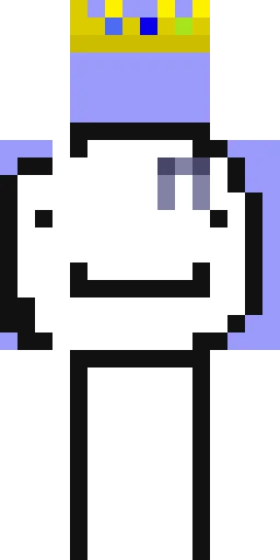 Дрим скин Майнкрафт — скачать PNG бесплатно