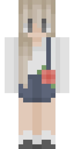 Милый скин Майнкрафт — скачать PNG бесплатно