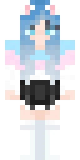 Кошка скин Майнкрафт — скачать PNG бесплатно