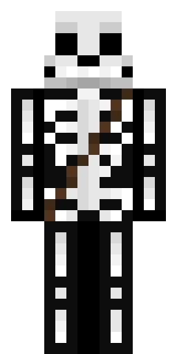 Скелет скин Майнкрафт — скачать PNG бесплатно
