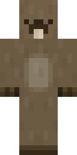 Коричневый скин Майнкрафт — скачать PNG бесплатно