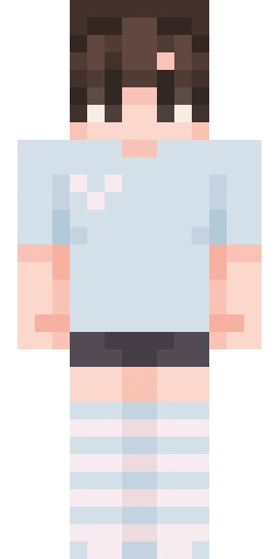 Фембой скин Майнкрафт — скачать PNG бесплатно