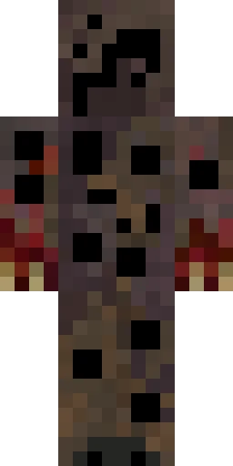 Страшный скин Майнкрафт — скачать PNG бесплатно