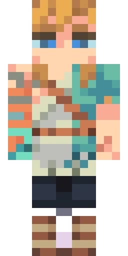 Фэнтези скин Майнкрафт — скачать PNG бесплатно