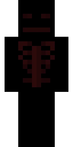 Страшный скин Майнкрафт — скачать PNG бесплатно
