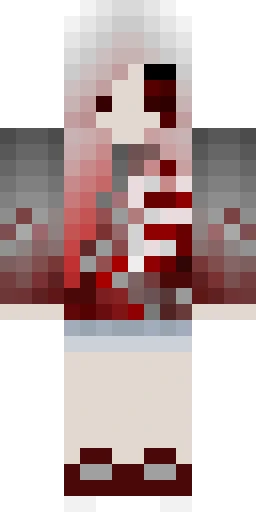 Страшный скин Майнкрафт — скачать PNG бесплатно