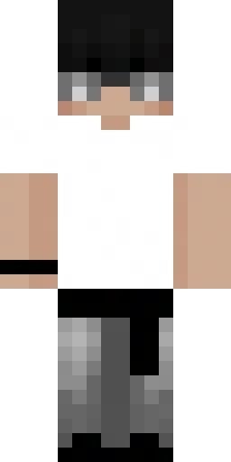 Белый скин Майнкрафт — скачать PNG бесплатно