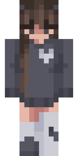 Белый скин Майнкрафт — скачать PNG бесплатно